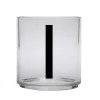 Plastglas-Design Letters Kids glas, I