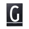 Kalender & Anteckningsblock-Design Letters personlig anteckningsbok, G