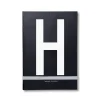 Kalender & Anteckningsblock-Design Letters personlig anteckningsbok, H
