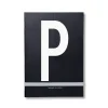 Kalender & Anteckningsblock-Design Letters personlig anteckningsbok, P