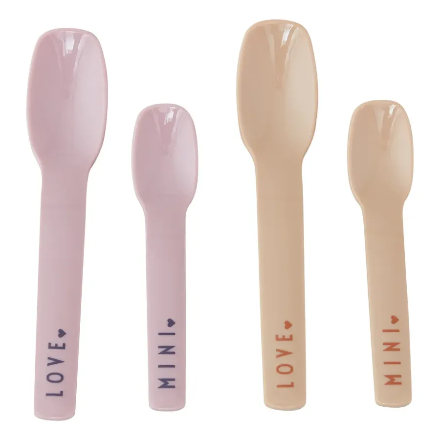 Barnbestick-Design Letters sked favorit mini 4 delar, Lavender