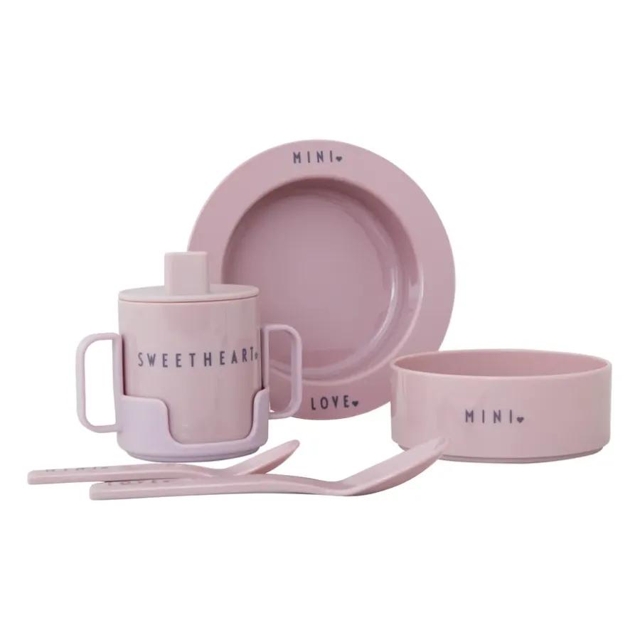 Serviser & Startset|Barnserviser-Design Letters startset favorit mini, Lavender