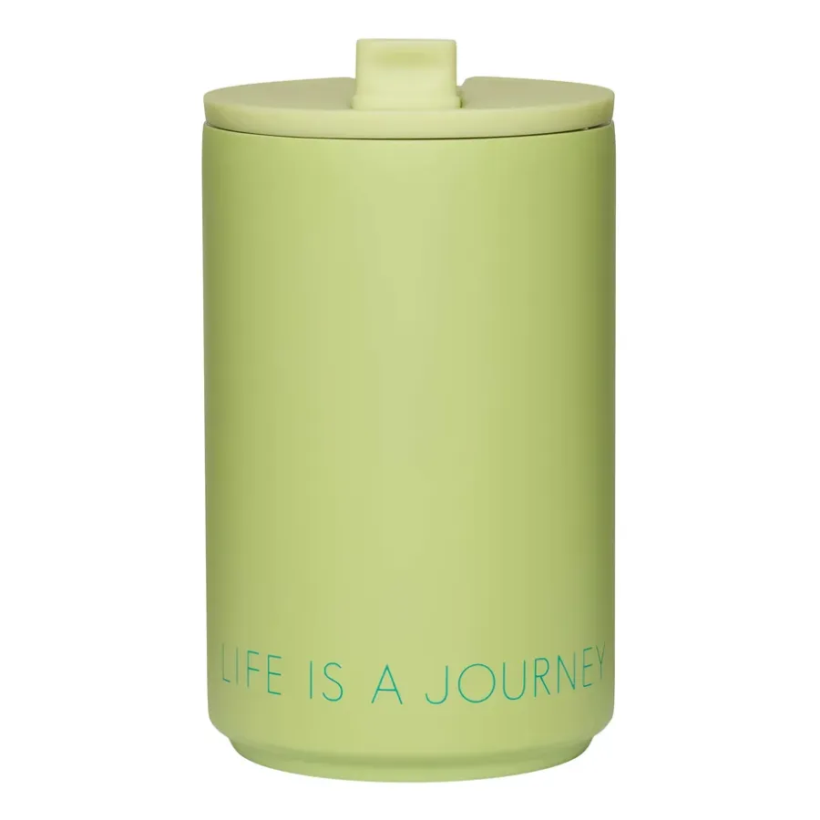 Termosmuggar-Design Letters termosmugg, Green pale