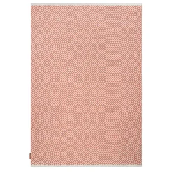 Plastmattor-Formgatan Diamond matta 140x200 cm, Burnt orange