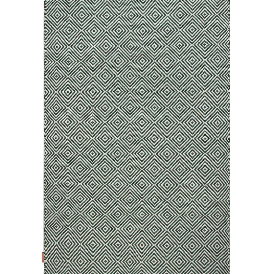 Diamond matta 200x300 cm, Green^Formgatan