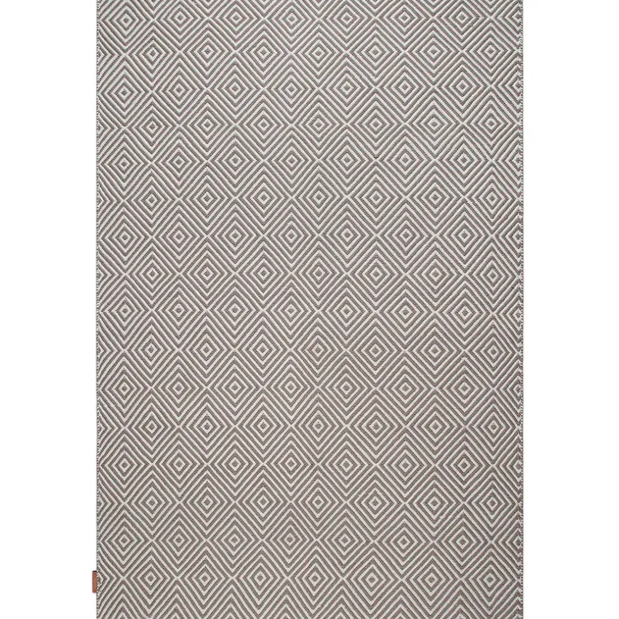 Utomhusmattor|Plastmattor-Formgatan Diamond matta 200x300 cm, Grey