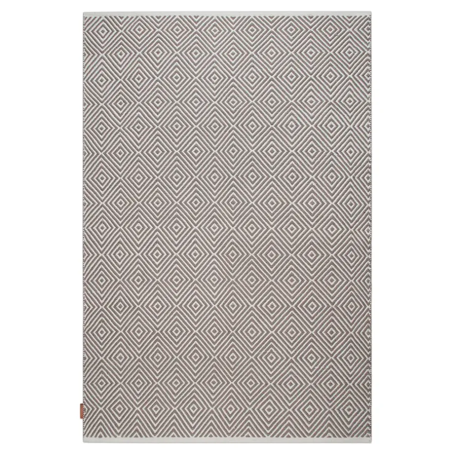Utomhusmattor|Plastmattor-Formgatan Diamond matta 170x230 cm, Grey