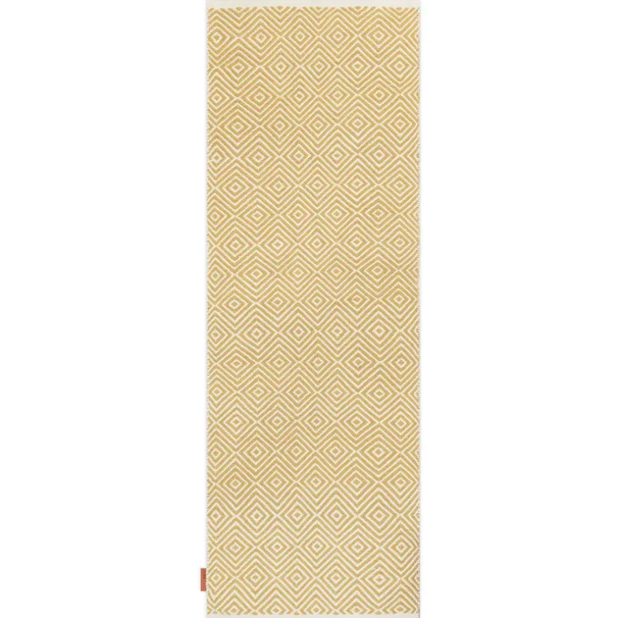 Diamond matta 70x200 cm, Yellow^Formgatan Discount