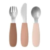 Dine bestickset silikon 3 delar, Blush^Scandi Living Outlet