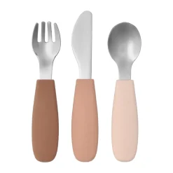 Dine bestickset silikon 3 delar, Blush^Scandi Living Outlet