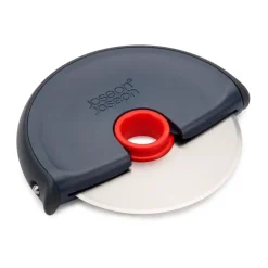 Disc easy clean pizzaskärare 12,1 cm, Grå-rostfritt stål^Joseph Joseph Outlet