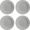 Dots assiett 22 cm 4-pack, Grå^Scandi Living New