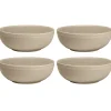 Dots frukostskål 60 cl 4-pack, Beige^Scandi Living Outlet