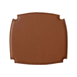 Stolsdynor-&Tradition Drawn HM3 dyna, läder cognac