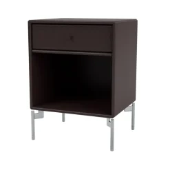 Sängbord-Montana Dream sängbord, balsamic 160, kromben