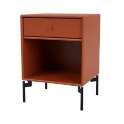 Dream sängbord, hokkaido 162, svartlackade ben^Montana Best