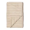 Handdukar-Scandi Living Drift handduk 50x70 cm, Beige-vit