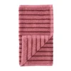 Drift handduk 30x50 cm, Rosa-röd^Scandi Living Online