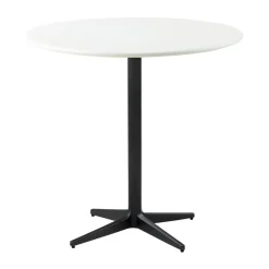 Balkongmöbler·Balkongbord & Cafébord|Balkongbord & Cafébord-Cane-line Drop cafébord Ø80 cm, White-lava grey