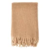 Dune mohair pläd 130x170 cm, Wheat^Scandi Living Outlet
