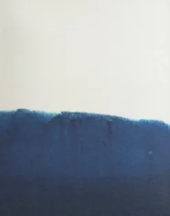 Posters-Fine Little Day Dyeforindigo ocean 1 poster 40x50 cm, Blå-vit