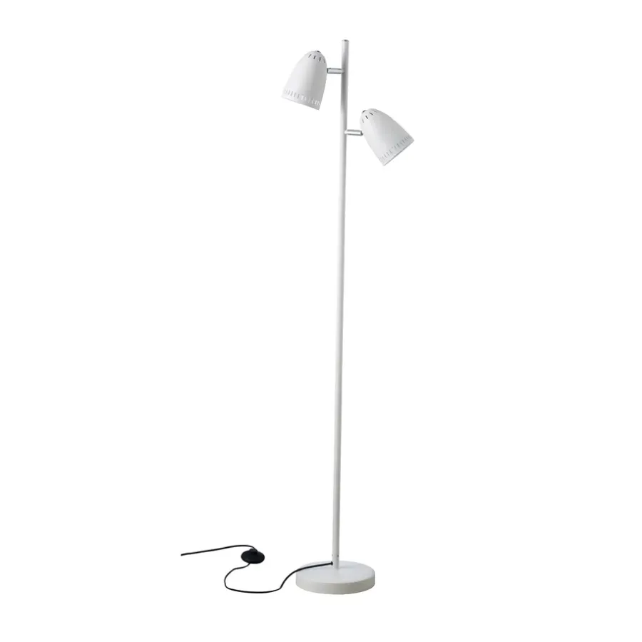 Golvlampor-Superliving Dynamo Twin golvlampa, Whisper White