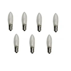 E10 LED 55V 7-pack, Transparent^Star Trading