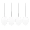 Påskdekorationer & Påskpynt-Cooee Design Easter Deco ägg påskdekoration 4-pack, White