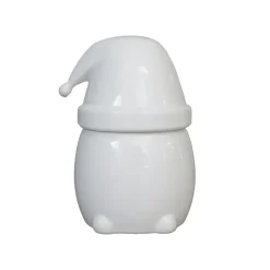 Eating Santa skål med lock stor, Shiny white^DBKD Outlet