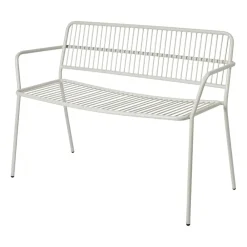 Eden bänk med armstöd, Beige grey^Broste Copenhagen