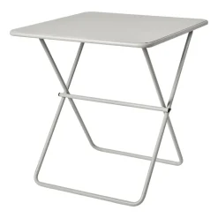 Balkongmöbler·Balkongbord & Cafébord|Balkongbord & Cafébord-Broste Copenhagen Eden bord 70x70x74 cm, Beige grey