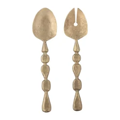 Edi salladsbestick 2-delar, Mässing^Bloomingville Clearance