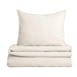 Barnsängkläder|Bäddset·Bäddset Barn-Garbo&Friends Eggshell Muslin bäddset, 150x210 cm/50x60 cm