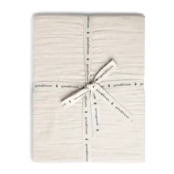 Eggshell Muslin dra-på-lakan, 160x200x30 cm^Garbo&Friends