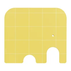 Skärbrädor-Muurla Elephant Chop & Serve skärbräda L, Yellow