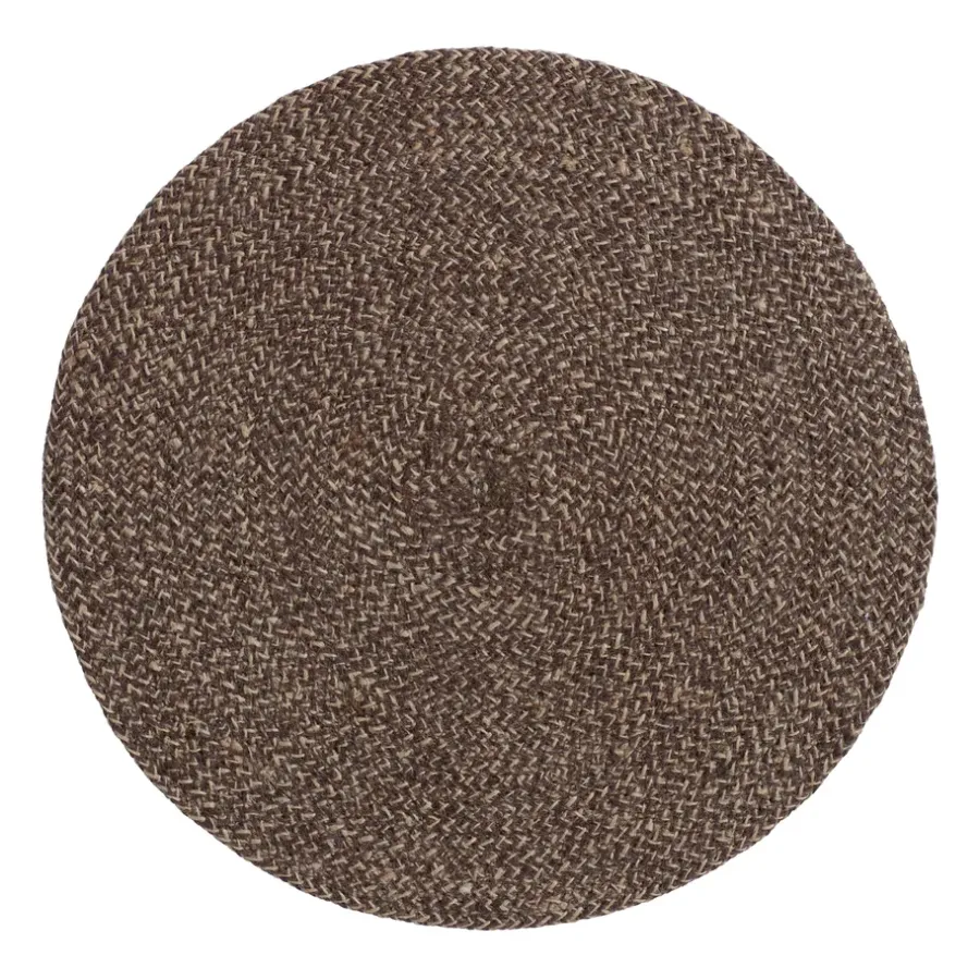 Bordstabletter-Dixie Ella bordstablett Ø38 cm, Brun-natur