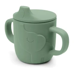 Barnmuggar-Done by deer Elphee peekaboo pipmugg 12 cl, Green