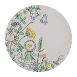 Plasttallrikar-Rätt Start Elsa Beskow Blomsterfesten tallrik Ø20 cm, Multi