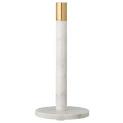 Emira hushållspappershållare marmor 32 cm, Vit^Bloomingville Online