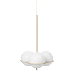 Taklampor & Pendlar-Ferm Living Era ljuskrona, Cashmere