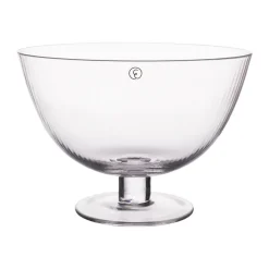 Dessertskålar-ERNST glasskål på fot, Ø16,5 cm