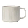 Kaffekoppar-ERNST kopp räfflad 26 cl, Naturvit