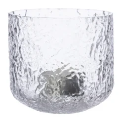 ljuslykta mönstrad, Ø10x9 cm^ERNST Discount