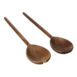salladsbestick mangoträ 2 delar, Mörkbrun^ERNST Clearance