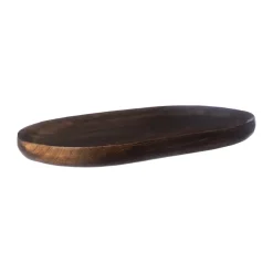 serveringsbricka oval 17x28 cm, Mörkbrun^ERNST Best