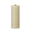 Led-Ljus-Ester & erik blockljus LED, 14 Pale ginger, 20 cm
