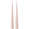 Ljus-Ester & erik konljus 37 cm 2-pack lackad, Rosewater 51-0