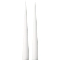 Ljus-Ester & erik konljus 37 cm 2-pack matt, Pure white 31