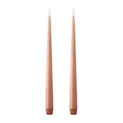 Led-Ljus-Ester & erik kronljus LED 2-pack, 20 Rosy caramel , 30 cm