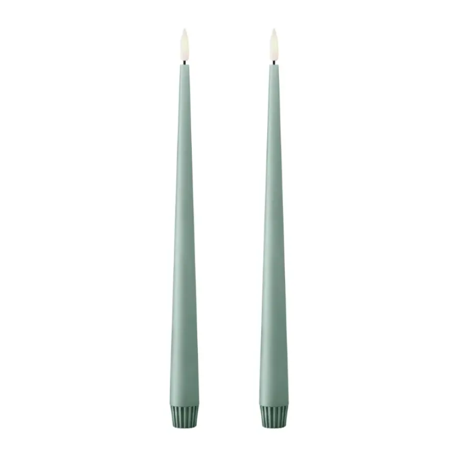 Led-Ljus-Ester & erik kronljus LED 2-pack, 67 Jade stone , 30 cm